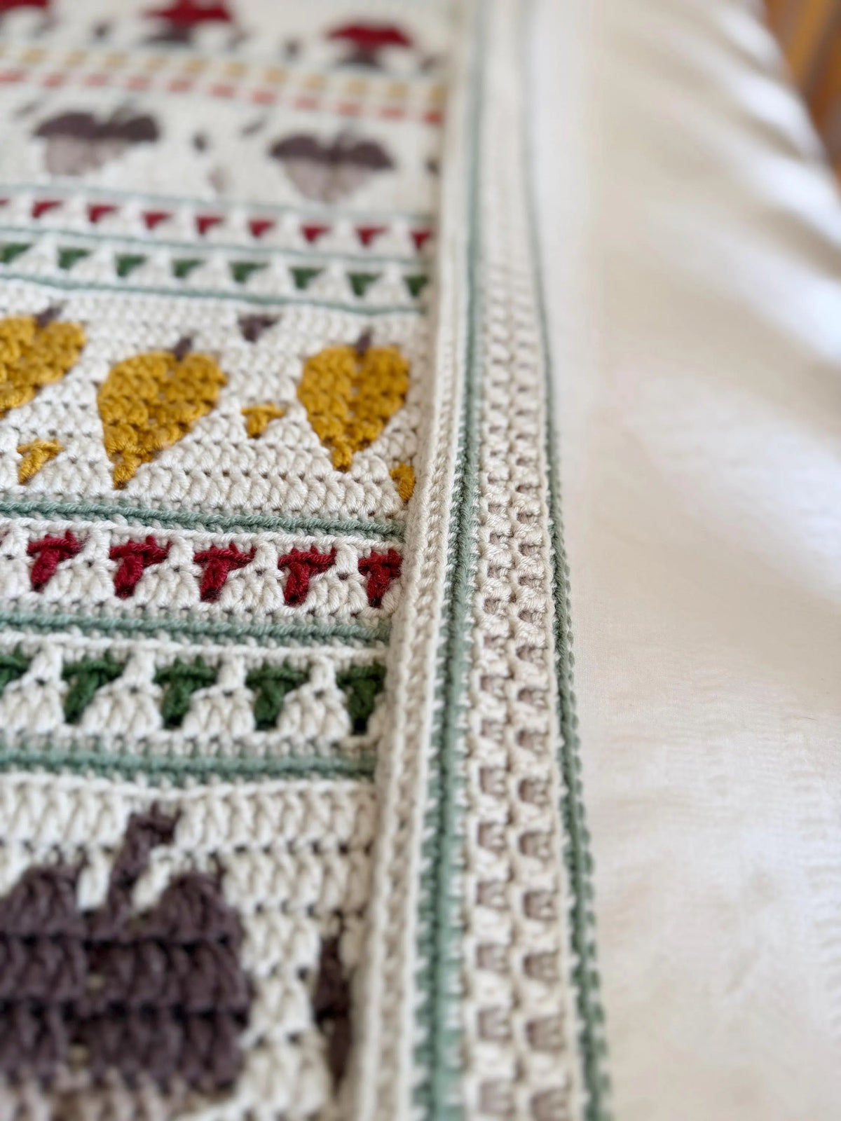 Fall Crochet Blanket Pattern PDF + Video – Autumn Mosaic Afghan
