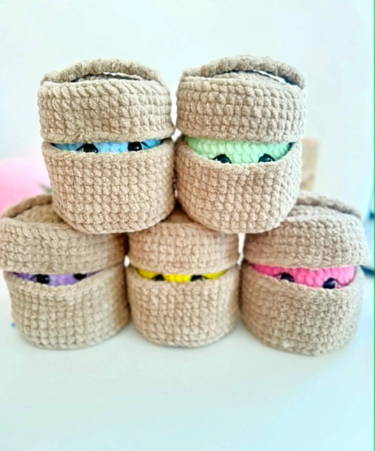 Dimple the Dumpling Crochet Pattern PDF – No-Sew Amigurumi