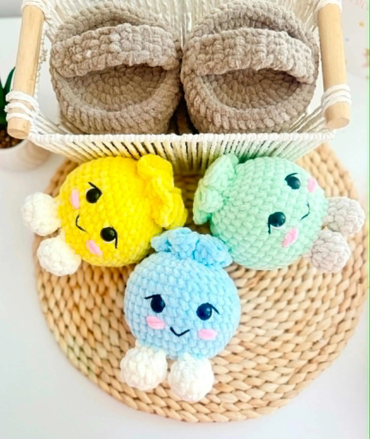 Dimple the Dumpling Crochet Pattern PDF – No-Sew Amigurumi
