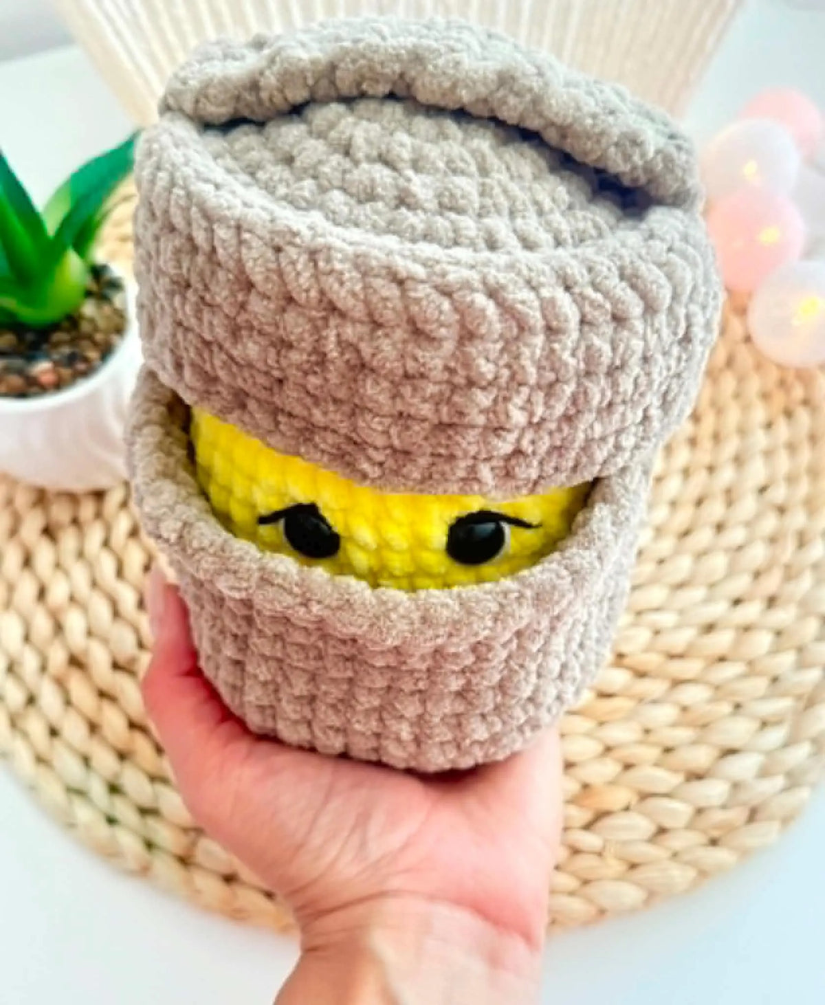 Dimple the Dumpling Crochet Pattern PDF – No-Sew Amigurumi