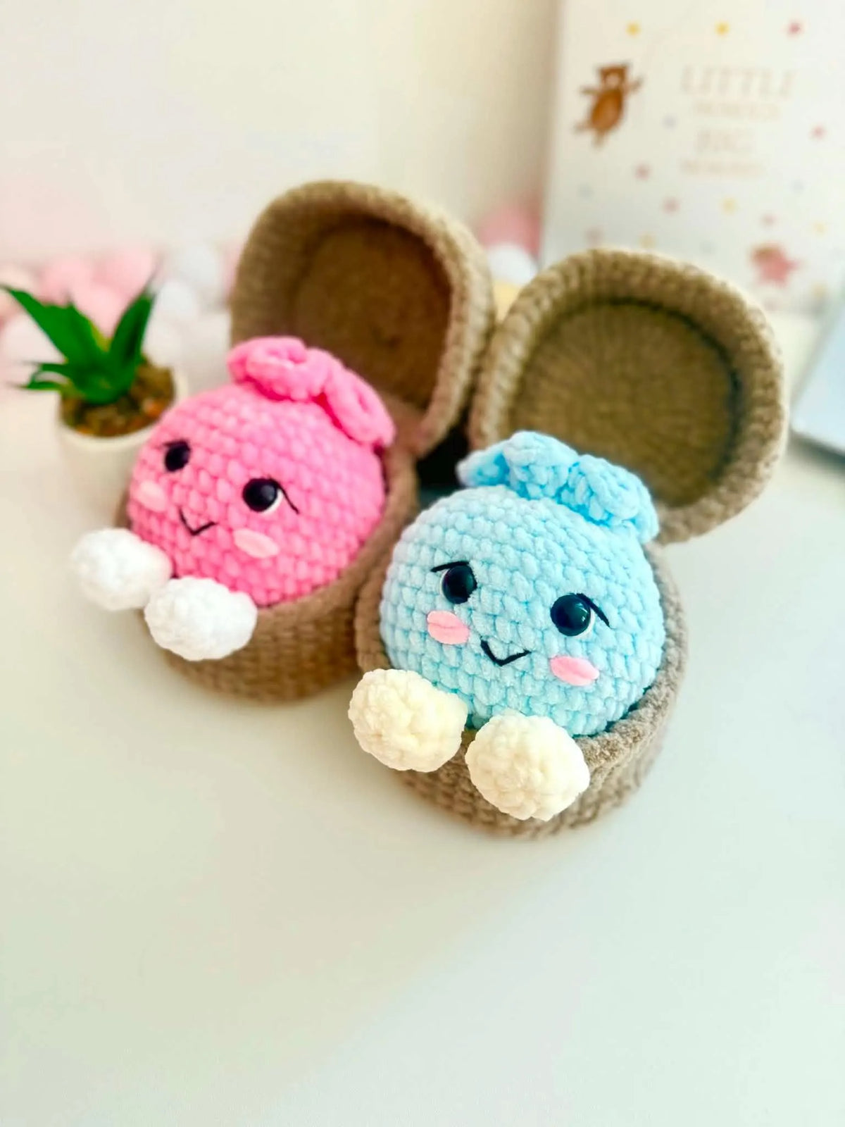 Dimple the Dumpling Crochet Pattern PDF – No-Sew Amigurumi