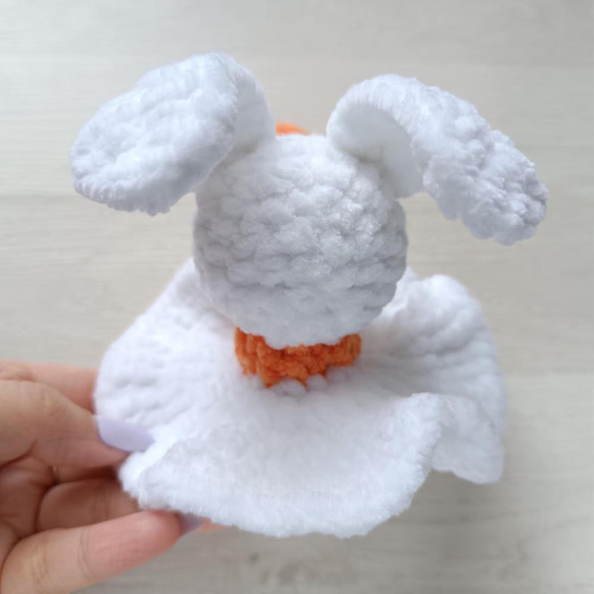 Zero Crochet Pattern PDF – Gothic Ghost Dog Amigurumi