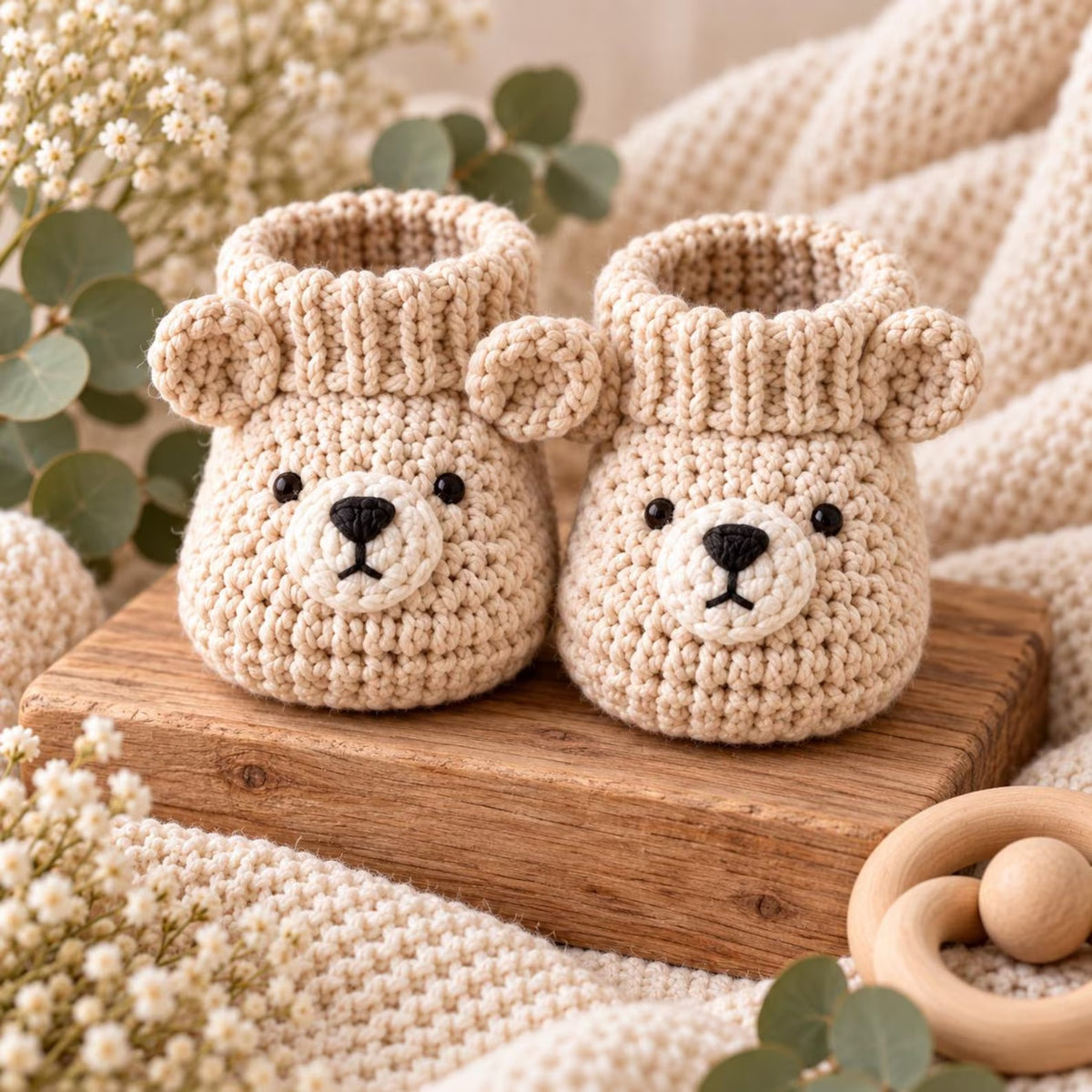 7-in-1 Baby Booties Crochet Pattern PDF – Sneakers, Mary Janes & Moccasins