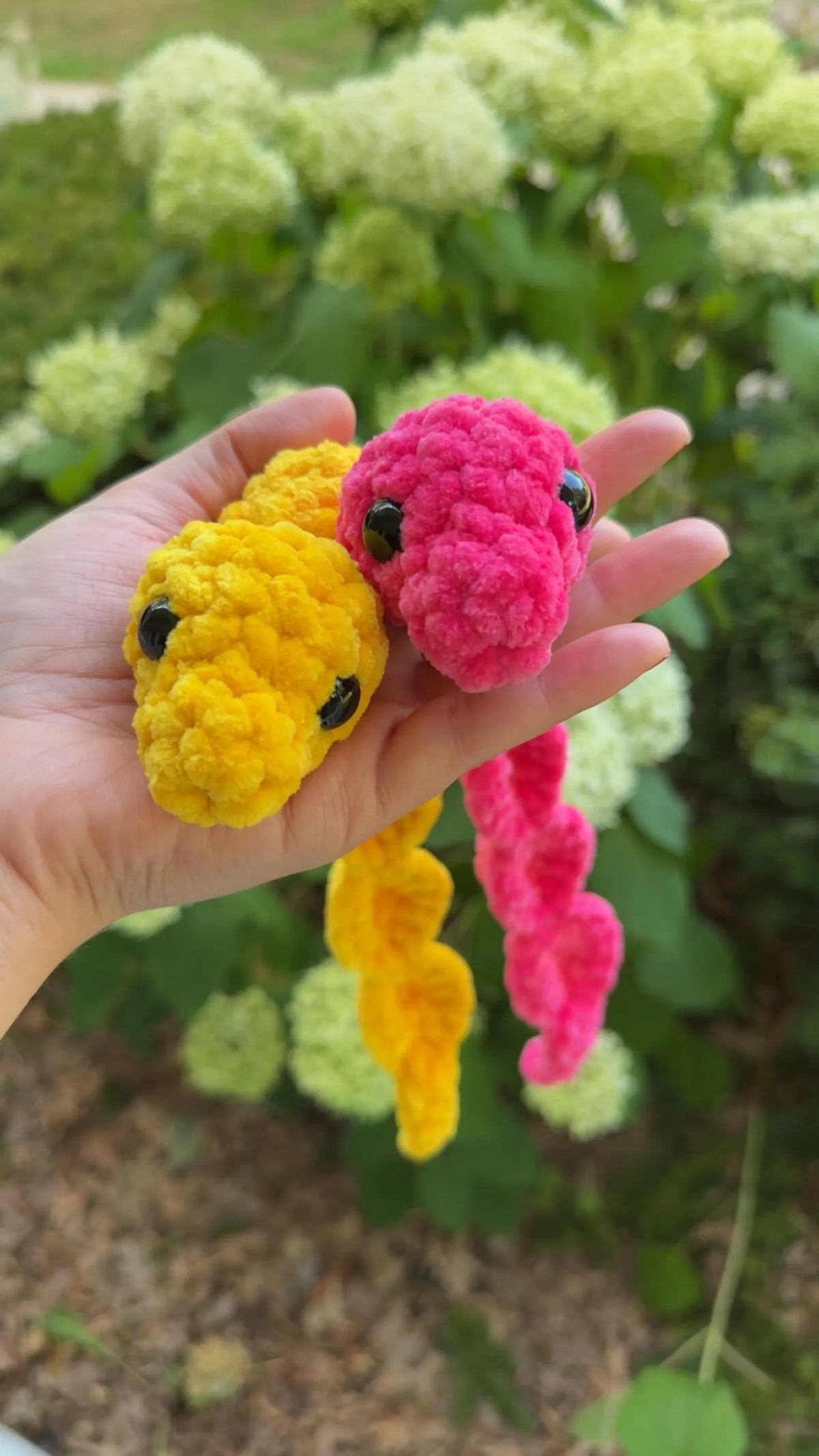 Crochet Pop-It Snake Pattern PDF – Amigurumi Fidget Toy